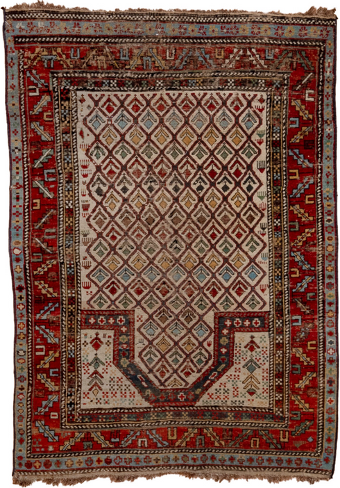 Vintage Shirvan Area Rug (3' x 4')